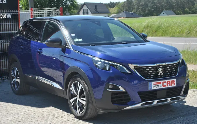 samochody osobowe Peugeot 3008 cena 69900 przebieg: 167120, rok produkcji 2017 z Gryfów Śląski